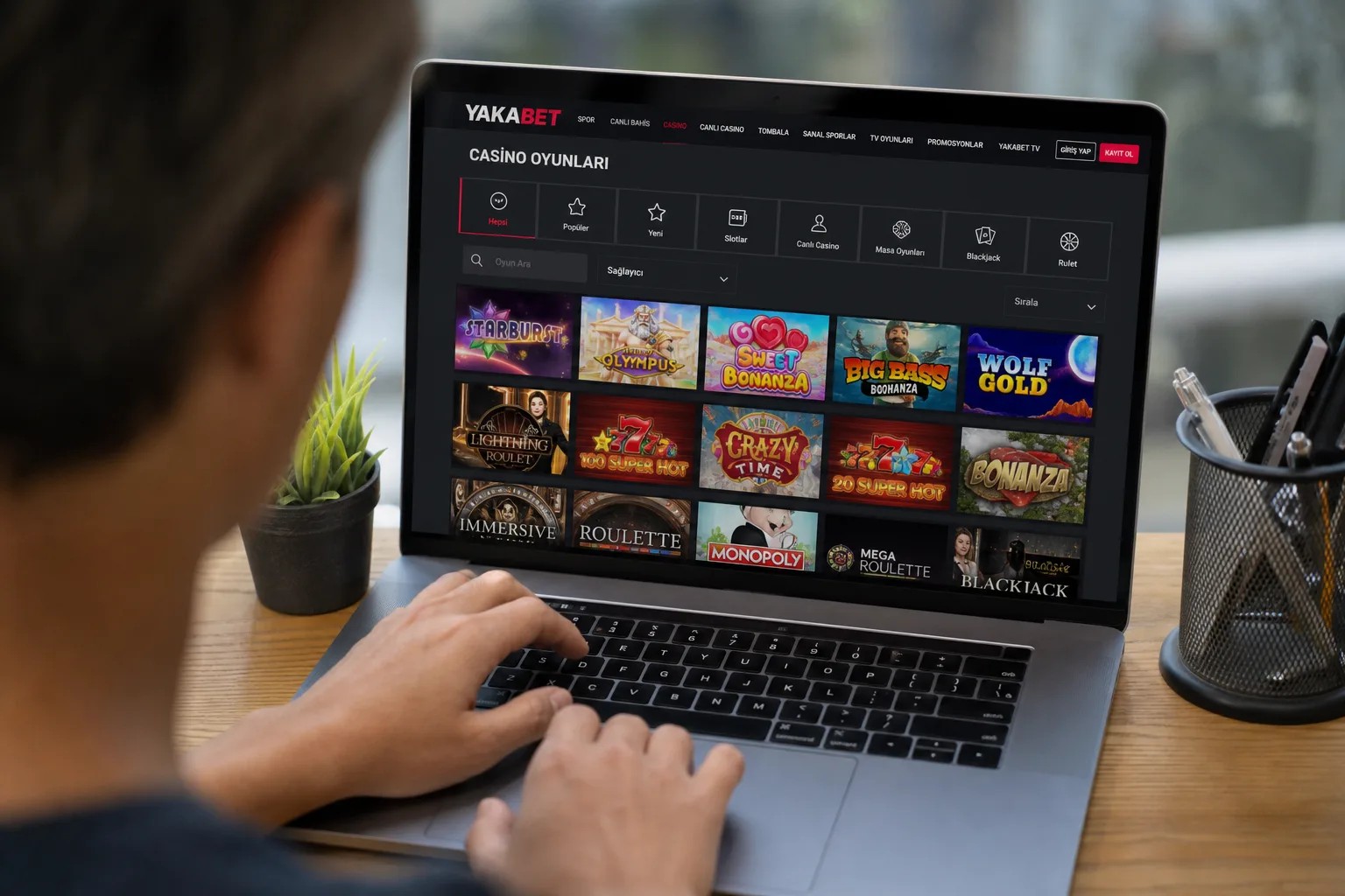 Yakabet Casino Oyun Kategorileri